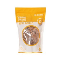 마이베프 많이담은 강아지 건조간식, 돼지귀슬라이스, 300g, 1개