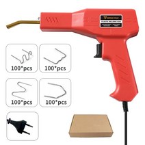 저무리 용접기 핫 스테이플러 플라스틱 용접 기계 50W 자동차 범퍼 수리 키트 PVC 기계 자동차, 220V EU, 02 Red B