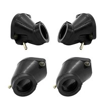 야마하 로얄 스타 XVZ1300 XVZ 1300 / Tour Classic 1996 - 2001 용 4Pcs 오토바이 기화기 흡기 매니 폴드 부트 조인트 카브