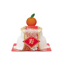 아이리스 오야마 거울 떡 잘라 떡 저온 제법 국산 소품 장식 주황색 1개들이 50g アイリスオーヤマ 鏡餅 切り餅 低温製法 国産 小飾り付き 橙 1個入り 50g