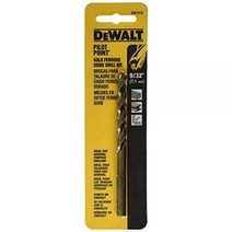 DEWALT DW1918 9/32인치 골드 산화철 파일럿 포인트 트위스트 드릴 비트