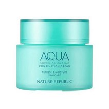 네이처리퍼블릭 슈퍼아쿠아 맥스 컴비네이션 수분크림 복합성용 120ml, 4개