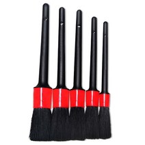 손세차 5pcs 자동차 디테일링 브러시 자동차 청소 키트 세차 도구 자동 디테일링 세트