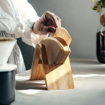 핸드드립 커피 필터 여과지 홀더 케이스 거치대 보관함 스탠드 수납함, 상세페이지 참조