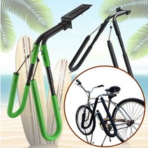 마운트 홀더 bracke25-32mm 8 인치 자전거 서핑 보드 랙 좌석 포스트 웨이크 스쿠터 모 페드 캐리어 t, 오토바이 블랙 용