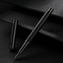 홍디안 BTS RM 1850 고급 만년필 세트, 0.6mm, BTS RM 고급 만년필 블랙