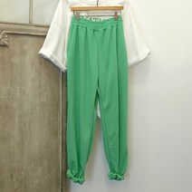 8컬러 밴딩 봄 여름 배기 소세지 트레이닝 조거팬츠