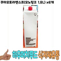 식자재 도매) 쿠마모토라멘스프(모노링크 1.8L) x6개, 프리미엄  1, 프리미엄  본상품선택