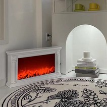 똑소녀 불멍 LED 무드등 인테리어 조명, I형(화이트)