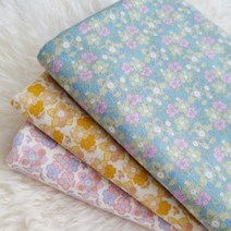 페리에꽃무늬원단, 핑크