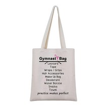 G2TUP 체조 선물 체조 가방 체조 코치 토트백 체조 선수 팀 재사용 가능한 식료품 가방 체조 가방