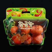 태방파텍 포장용기 F-44 [올레 황금향 1.5kg] / 과일포장지 식품포장재 과일봉투 과일포장봉지 포장필름지