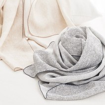 꾸멜 풍기인견 모던 스트라이트 여름이불 홑이불 #, 실키 인견홑이불 차콜