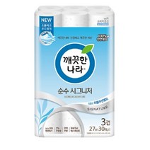 깨끗한나라 순수시그니처 27m, 30개, 2개