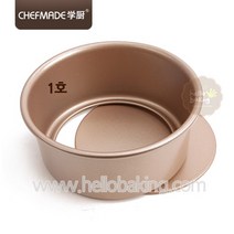 쉐프메이드 분리형원형팬1호 약15.3cm 원형틀 빵 케익틀