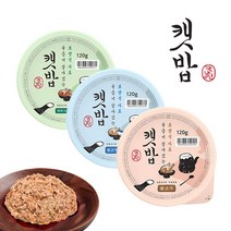 캣밥 보양식 120g 3종 고양이 습식사료, 닭고기