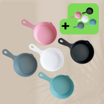 손잡이형 캠핑용식기세트 4인가족 캠핑용 앞접시 5P+5p set