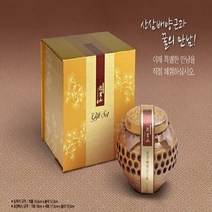 대솔영농조합법인 [대솔]산삼배양근담은꿀 (도자기) 600g, 1개