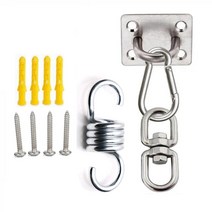 야외그네 라탄 원목 가든 체어 의자 벤치 그네의자 정원인테리어 스윙 후크 해먹 브래킷 서스펜션 행거 버, 48 combination U