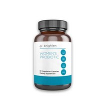 Dr. Brighten 여성용 프로바이오틱 건강한 호르몬 균형 잡힌 여성 미생물군집 난소 및 면역 건강을 위한 프로바이오틱스 프리바이오틱스 항산화 물질 60캡슐