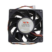 KZ14038B012U CPU 냉각 팬 14x14x3.8cm 6 핀 6 와이어 PWM 자동 온도 제어 서버 쿨러 볼 베어링