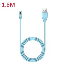 After Shokz aeroplex AS800 헤드폰 마그네틱 충전 케이블 USB 충전기 골전도 헤드폰 충전 케이블 1M 1.8M, CHINA_Blue 1.8m, 04 Blue 1.8m