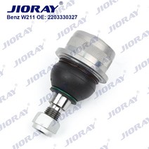 JIORAY 프론트 하부 서스펜션 컨트롤 암 볼 조인트 메르세데스 벤츠 E 클래스 W211 W220 CLS C219 SL R230, 한개옵션0