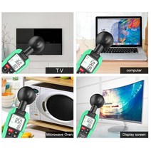 EMF 측정기 전자파 테스터기 주파수 미터 검출 EMF 미터 가이거 카운터 방사선 선량계 전자기 파 검출기, 한개옵션0