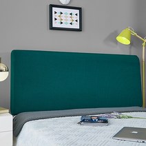 침대 프레임 헤드보드 편백나무 저상형 깔판 호텔형 침대헤드 제작 plaid cover, w200cm 더블침대, 흑갈색