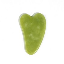 도자기괄사 속살괄사 유기괄사 사문석 옥 롤러 마사지기 구아샤 보드 세트 얼굴 미용 기기 녹색 페이셜 마사지 스틱, [01] Small Horns