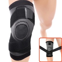 덕수샵 무릎 고정 압박 밴드 보호대 1p 헬스 스쿼트 테이핑 신축성 고탄력