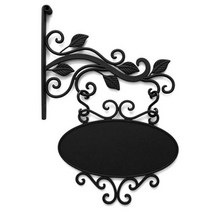 NS마트_써클 넝쿨잎 블랙 단조 돌출 간판 화면 걸이대 복도간판 단조간판 돌출간판 어린이집간판 카페간판_nsakxmtkdvna, 짱whgdk