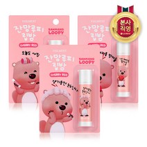 벨먼 잔망루피 체리레드 립밤 4.5g x 2개 (3종 중 택1), 벨먼 잔망루피 체리레드 촉촉톡 립밤 4.5G x 2개
