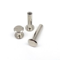 10pcs 골드 실버 블랙 M5x4-50mm 가죽 가방 벨트 스크랩북 앨범 계정 책 포스트 바인딩 나사 네일 리벳, [13] 5x40mm, 5x40mm+Silver