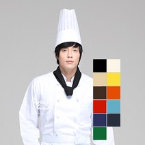 스피드가운 -목스카프-11color / 넥타이 공단 목스카프 타이 보타이 서빙 위생 유니폼 식당 레스토랑 카페 바리스타 카페 커피숍 커피 호텔 호텔리어 상조회사 상조유니폼, 검정