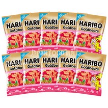 하리보 골드베어 스프링 에디션 츄잉젤리, 80g, 10개