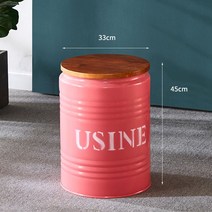 식당 철제의자 옛날감성 철통 버킷 기름통 의자, 26 바비 가루