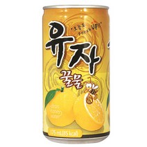 [일화] 유자꿀물, 175ml, 90캔