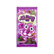 카투길식품 SKD-친구가좋아하는 새콤짱 포도맛 45g, 4개