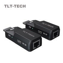 KVM스위치 60m hdmi 호환 익스텐더 cat5e cat 6 이더넷 utp hd to lan 변환기 1080p 60hz edid 송신기 수신기 poc tx rx, TX와 RX