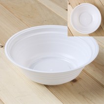 10p 다회용 위생우동그릇 21.5cm 일회용종이접시 일회용국그릇 일회용밥그릇 국물컵 일회용플라스틱용기 1회용그