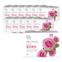 [무궁화]자연미인 로즈 비누 90g(4입) x 3개(총12개), 12개