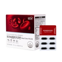 에디케 메가써클 알티지 오메가3 코엔자임 혈행개선 60정, 60캡슐