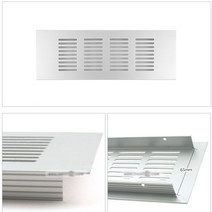가성비 주택 건물 다용도 환풍구 환기 알루미늄 그릴 대 DB+ 5322EA, 본상품선택