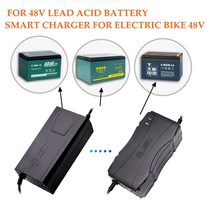 고속 스마트 납산 충전기 48v 20ah Dc 59v 2.8a 전기 자전거 스쿠터 바이크 오토바이 건식 습식 배터리 그룹 12ah 14ah 18ah
