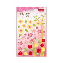 펠트 스티커(꽃)