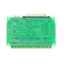 녹색 MACH쓰리피스 세트 기계 5 축 CNC 브레이크 아웃 보드 스테퍼 모터 드라이브 컨트롤러용 광학 커플러, 한개옵션0