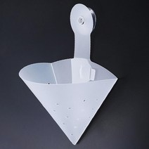 음식물 쓰레기 거름망 깔대기 필터 2P 홀더 씽크대 편리한 주방 청결 처리기 잔반 모던 짬