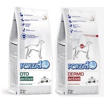 포르자10 강아지 처방식 사료 10kg (더모오토), 포르자10 오토 (귀)