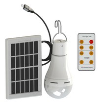 Lixada 9W / 7W 휴대용 LED 태양 전원 캠핑 전구 원격 제어 방수 야외 매달려 텐트 랜턴 USB 전지 패널 하이킹 등산을위한 빛, 1세트, 25